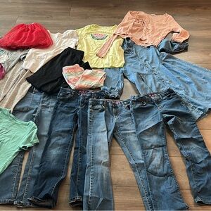 Girls clothing bundle size L 10-12